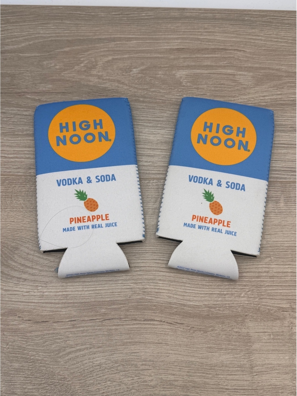 High Noon Can Koozies, New 2pk, No Packaging